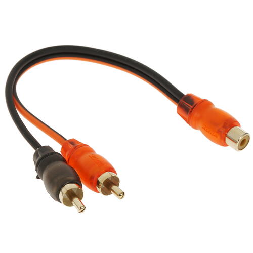 Купить Разветвитель   RCA RCA x2 - RCA черный  5366954. Характеристики, отзывы и цены в Донецке