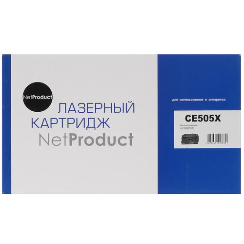 Купить Картридж лазерный NetProduct CE505X черный  1043950. Характеристики, отзывы и цены в Донецке