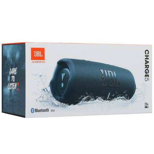 Купить Портативная колонка JBL Charge 5, синий  5054590. Характеристики, отзывы и цены в Донецке