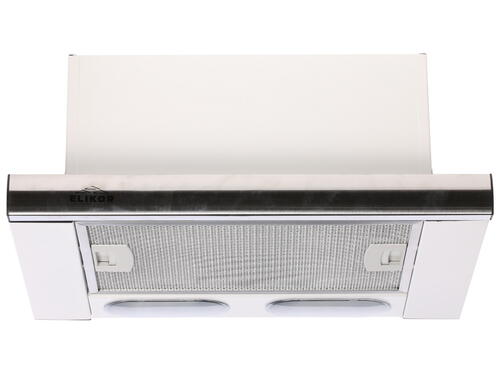 Купить Вытяжка телескопическая Elikor Интегра 45П-400-В2Л белый/серебристый  1024840. Характеристики, отзывы и цены в Донецке