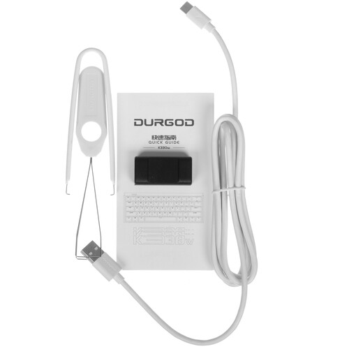 Купить Клавиатура  проводная + беспроводная Durgod K330w Plus Mint  5449870. Характеристики, отзывы и цены в Донецке