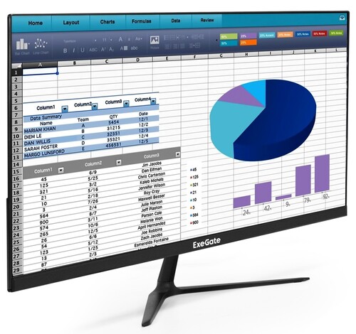 Купить 21.5" Монитор ExeGate ProSmart EV2207 черный  9179623. Характеристики, отзывы и цены в Донецке