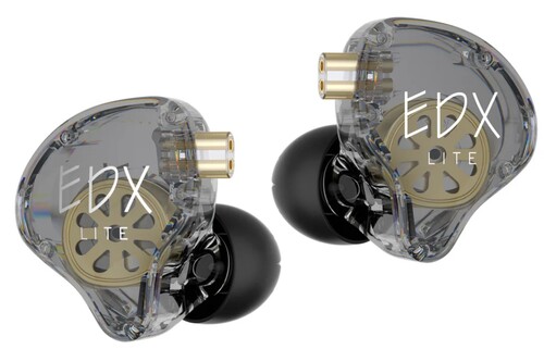 Купить Проводные наушники KZ EDX LITE серый 2024  5605079. Характеристики, отзывы и цены в Донецке