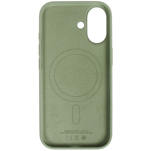 Купить Накладка  Apple Silicone Case для Apple iPhone 17 зеленый  5641853. Характеристики, отзывы и цены в Донецке