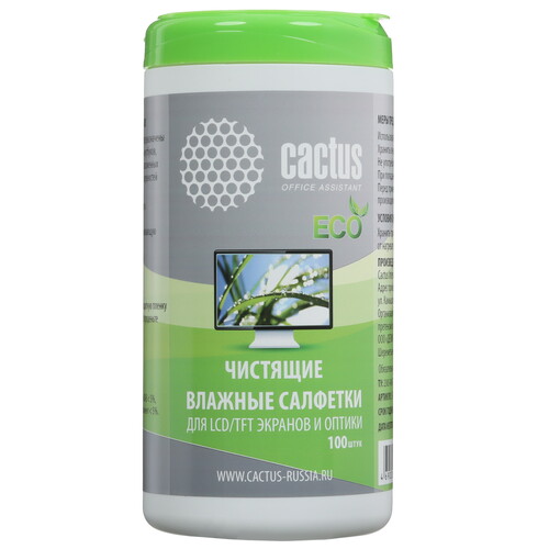 Купить Салфетки Cactus CS-T1001E  5036825. Характеристики, отзывы и цены в Донецке