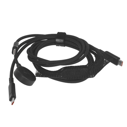 Купить Кабель круглый ACEFAST USB Type-C - USB Type-C х 2 черный 1.2 м  9258673. Характеристики, отзывы и цены в Донецке