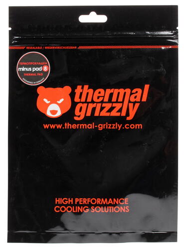 Купить Термопрокладка  Thermal Grizzly Minus Pad 8  1065807. Характеристики, отзывы и цены в Донецке