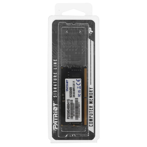 Купить Оперативная память SODIMM Patriot Signature Line [PSD58G480041S] 8 ГБ  5449937. Характеристики, отзывы и цены в Донецке