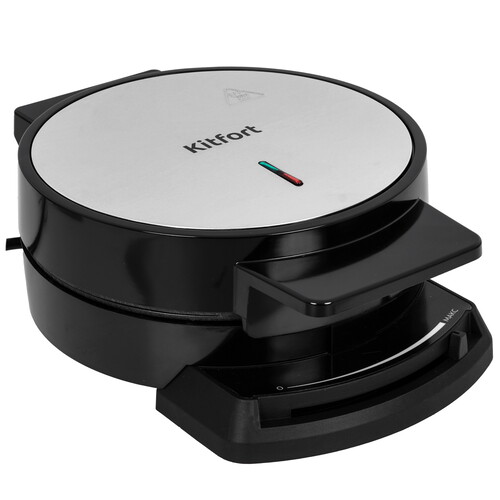 Купить Вафельница Kitfort КТ-5616 черный  9285127. Характеристики, отзывы и цены в Донецке
