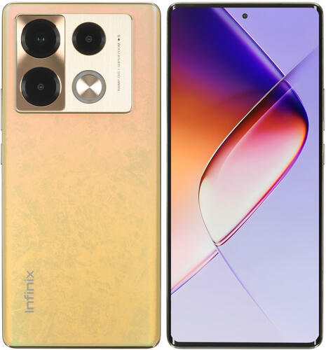 Купить 6.78" Смартфон Infinix NOTE 40 Pro 256 ГБ золотистый  5450485. Характеристики, отзывы и цены в Донецке