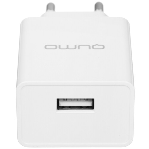 Купить Сетевое зарядное устройство QUMO Energy Light 0115 белый  5627896. Характеристики, отзывы и цены в Донецке