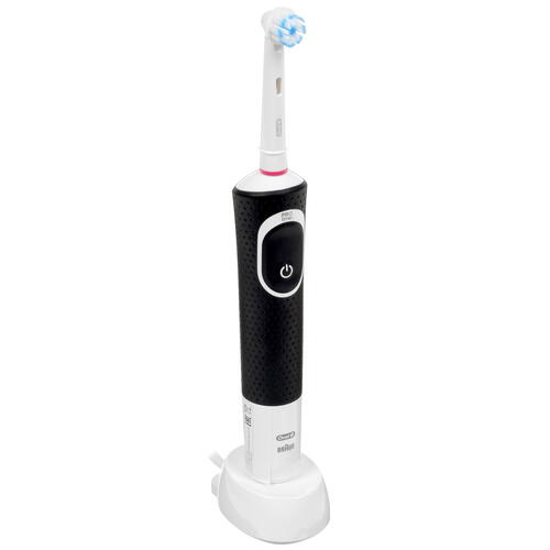 Купить Электрическая зубная щетка Braun Oral-B Vitality D100.413.1 Sensitive черный  5059799. Характеристики, отзывы и цены в Донецке