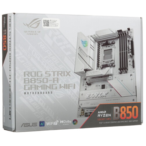 Купить Материнская плата ASUS ROG STRIX B850-A GAMING WIFI  5618769. Характеристики, отзывы и цены в Донецке