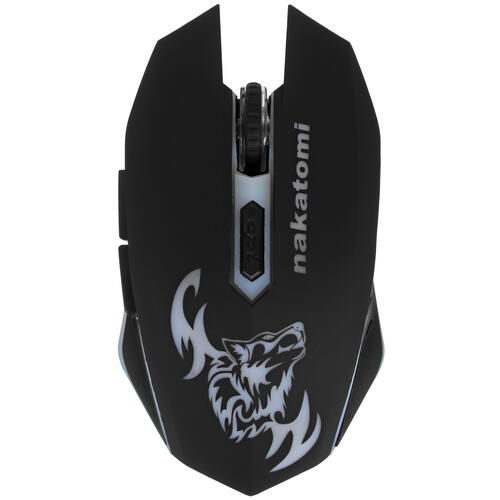 Купить Мышь беспроводная Nakatomi MROG-15U черный  9904193. Характеристики, отзывы и цены в Донецке