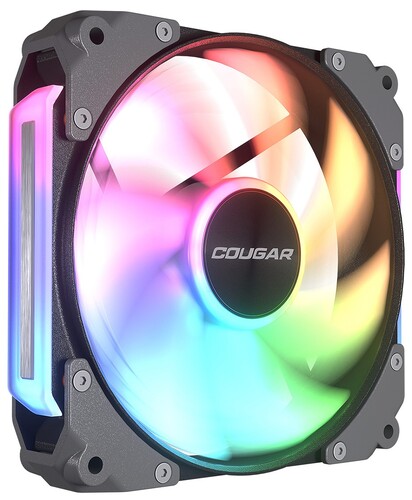Купить Вентилятор Cougar APOLAR 120 ARGB [CF-APR12HB-RGB] черный  5454566. Характеристики, отзывы и цены в Донецке