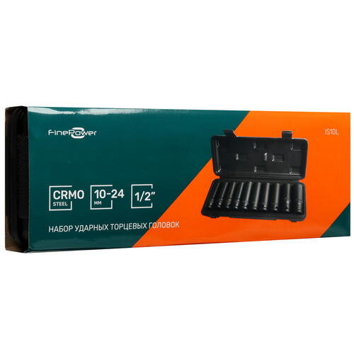 Купить Набор торцевых головок FinePower IS10L  5430347. Характеристики, отзывы и цены в Донецке