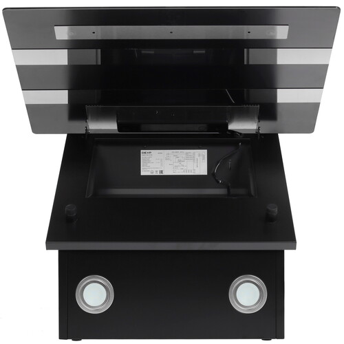 Купить Вытяжка наклонная DEXP IH60-SV0 RGB черный/серебристый  9226037. Характеристики, отзывы и цены в Донецке