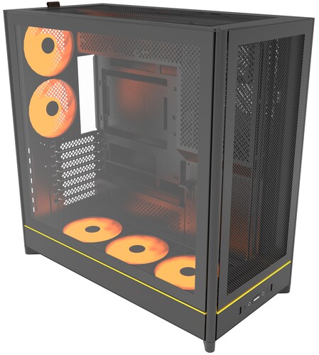 Купить Корпус MONTECH HS01 PRO [HS01 PRO (B)] черный  5614965. Характеристики, отзывы и цены в Донецке