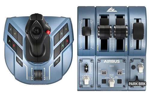 Купить Джойстик TCA Captain Pack X Airbus Edition голубой  5487728. Характеристики, отзывы и цены в Донецке