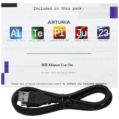 Купить Внешняя звуковая карта Arturia MiniFuse 1  5000649. Характеристики, отзывы и цены в Донецке