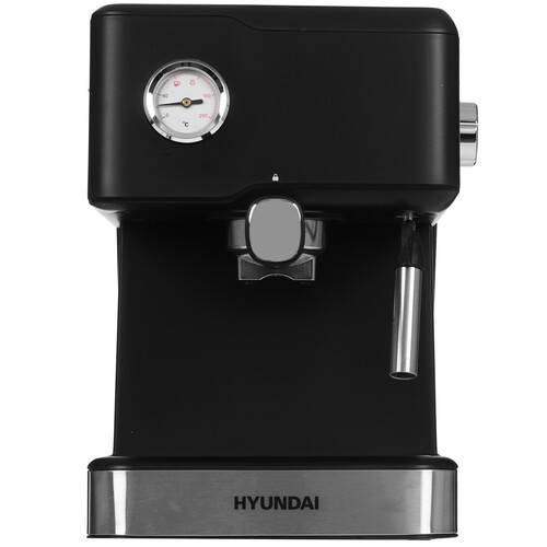 Купить Кофеварка рожковая Hyundai HEM-4204 черный  9228680. Характеристики, отзывы и цены в Донецке