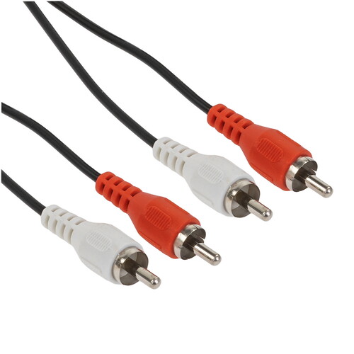Купить Кабель   Сигнал RCA x2 - RCA x2 черный  5480107. Характеристики, отзывы и цены в Донецке