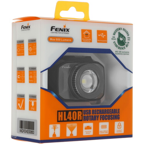 Купить Фонарь Fenix HL40R  9923852. Характеристики, отзывы и цены в Донецке
