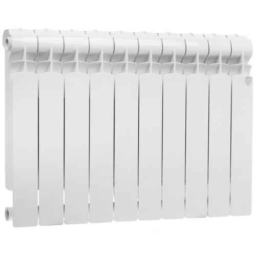 Купить Радиатор алюминиевый Royal Thermo НС-1295086 10 шт-секционный белый  9106589. Характеристики, отзывы и цены в Донецке