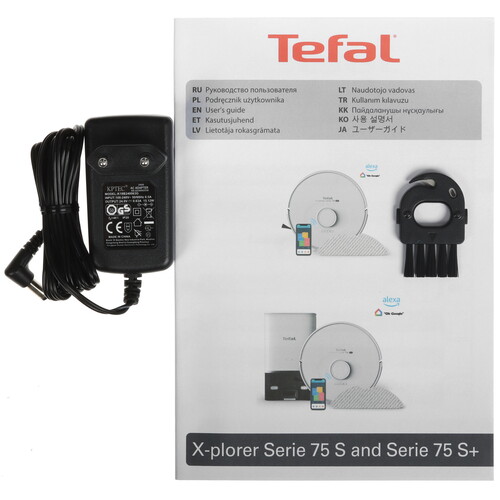 Купить Робот-пылесос Tefal X-plorer Serie 75 S RG8577WH белый  9250469. Характеристики, отзывы и цены в Донецке