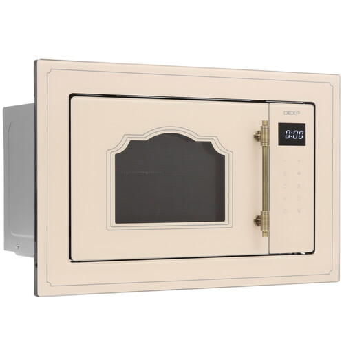 Купить Встраиваемая микроволновая печь DEXP Rustic 01 бежевый  9134711. Характеристики, отзывы и цены в Донецке