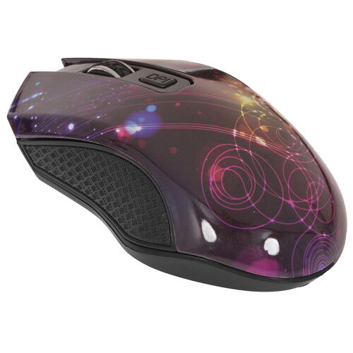 Купить Мышь беспроводная QUMO Office Fractal M25 черный  4827157. Характеристики, отзывы и цены в Донецке