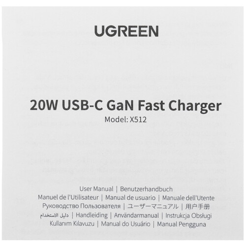 Купить Сетевое зарядное устройство Ugreen X512 серый  9252760. Характеристики, отзывы и цены в Донецке