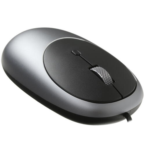Купить Мышь проводная Satechi C1 USB-C [ST-AWUCMM] серый  4850599. Характеристики, отзывы и цены в Донецке
