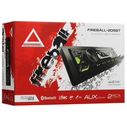 Купить Автопроигрыватель AurA FIREBALL-205BT  5608245. Характеристики, отзывы и цены в Донецке