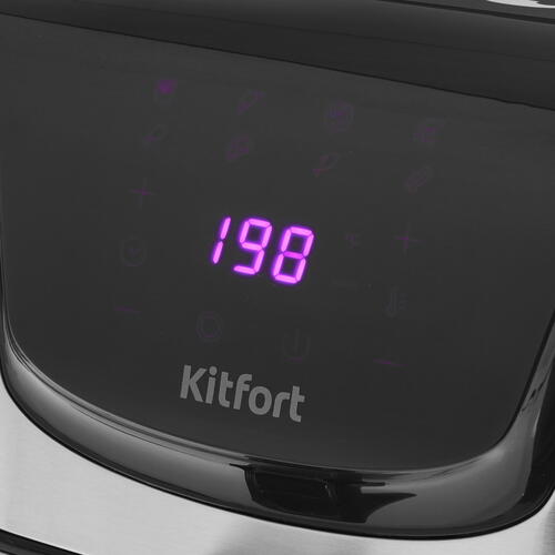 Купить Аэрогриль Kitfort KT-2232 серебристый  5343961. Характеристики, отзывы и цены в Донецке