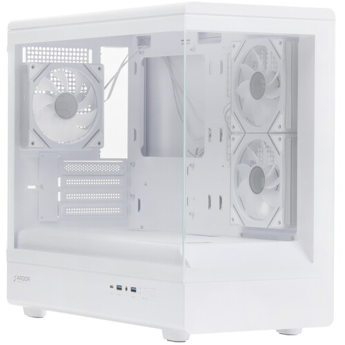 Купить Корпус ARDOR GAMING Crystal СМ2  белый  9264887. Характеристики, отзывы и цены в Донецке