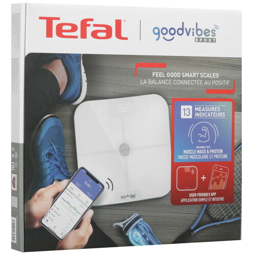 Купить Весы Tefal Goodvibes Sport белый  9211803. Характеристики, отзывы и цены в Донецке