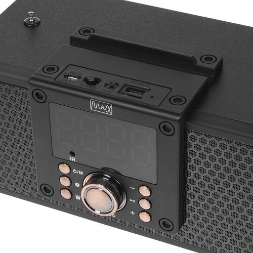 Купить Радиоприемник MAX MR-360 черный  4751596. Характеристики, отзывы и цены в Донецке