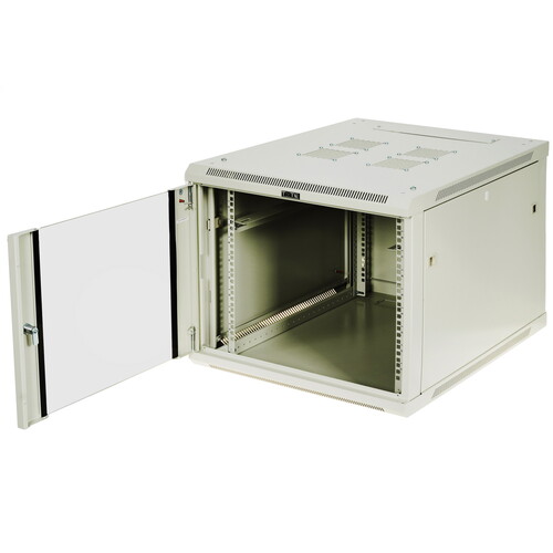 Купить Шкаф коммутационный Lanmaster Pro TWT-CBWPG-9U-6x8-GY  5403101. Характеристики, отзывы и цены в Донецке