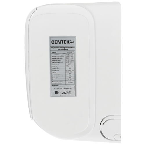 Купить Кондиционер настенный сплит-система Centek CT-65J18 белый  9966046. Характеристики, отзывы и цены в Донецке