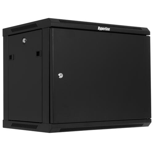 Купить Шкаф коммутационный Hyperline TWB-0945-SR-RAL9004  8193752. Характеристики, отзывы и цены в Донецке