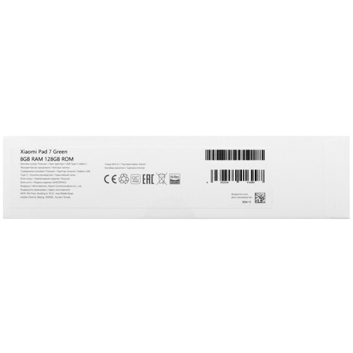 Купить 11.16" Планшет Xiaomi Pad 7 Wi-Fi 128 ГБ зеленый  5617391. Характеристики, отзывы и цены в Донецке