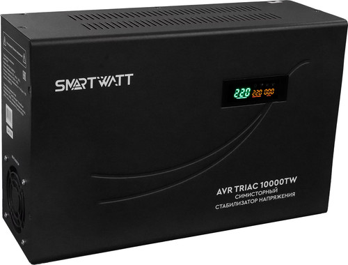 Купить Стабилизатор напряжения SMARTWATT AVR TRIAC 10000TW  9098967. Характеристики, отзывы и цены в Донецке