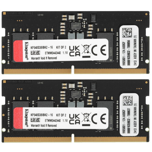 Купить Оперативная память SODIMM Kingston FURY Impact [KF548S38IBK2-16] 16 ГБ  5090990. Характеристики, отзывы и цены в Донецке