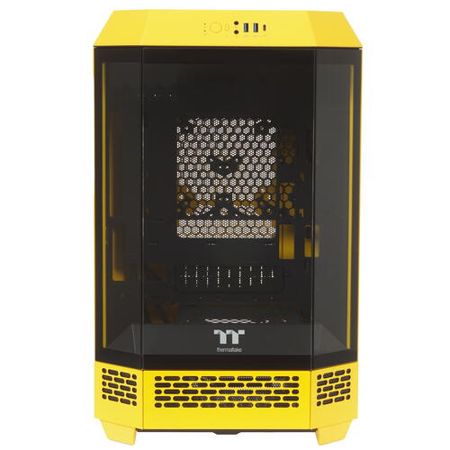 Купить Корпус Thermaltake The Tower 300 Bumblebee [CA-1Y4-00S4WN-00] желтый  5447920. Характеристики, отзывы и цены в Донецке