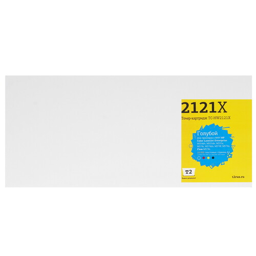 Купить Картридж лазерный T2 TC-HW2121X голубой, с чипом  9981824. Характеристики, отзывы и цены в Донецке