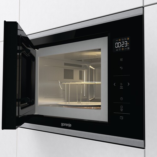 Купить Встраиваемая микроволновая печь Gorenje BMX251SG2BG черный  9312818. Характеристики, отзывы и цены в Донецке