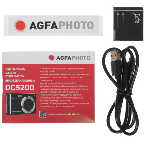 Купить Компактный фотоаппарат AgfaPhoto DC5200 розовый  5621566. Характеристики, отзывы и цены в Донецке