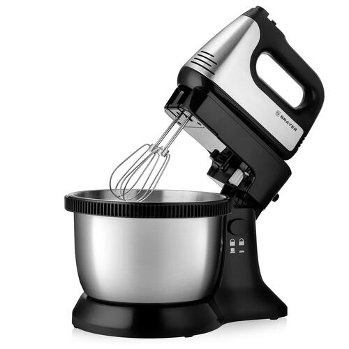 Купить Миксер BRAYER BR1304 серебристый  9933315. Характеристики, отзывы и цены в Донецке