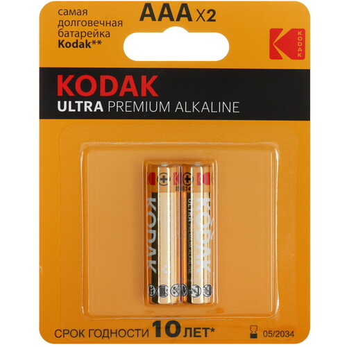 Купить Батарейка Kodak ULTRA PREMIUM AAA (LR03/FR03)  9253160. Характеристики, отзывы и цены в Донецке